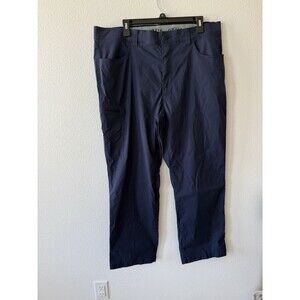 Orvis Performance Tech Pants Mens 38X29 Navy Stretch Water Repellent, Comfort